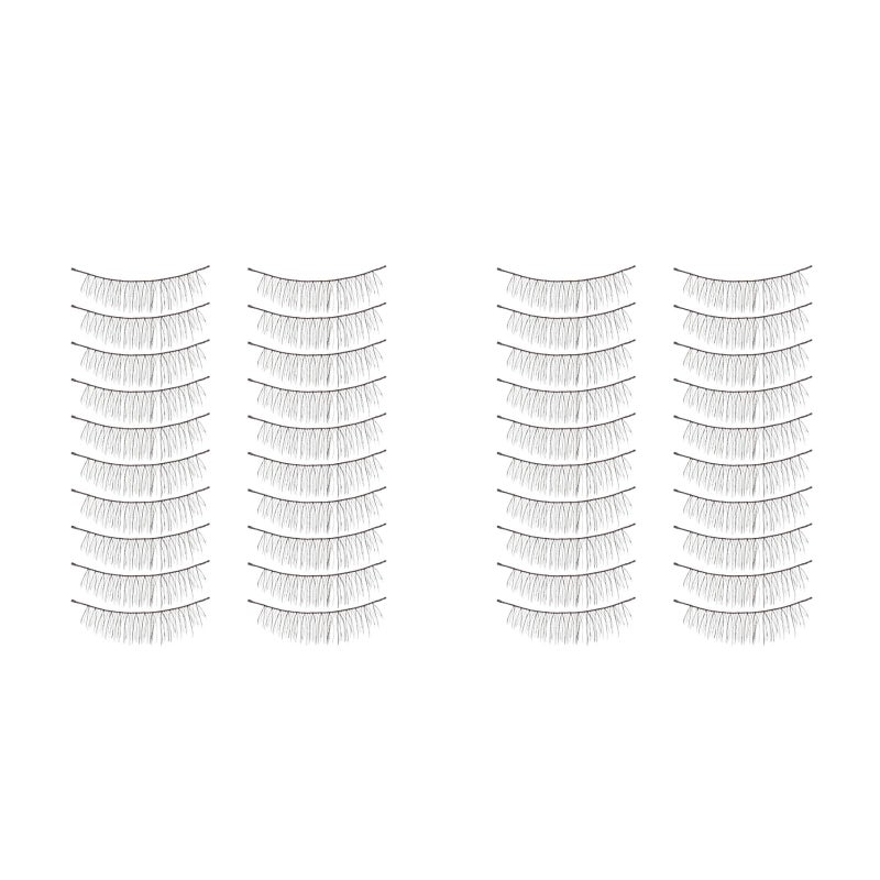 20 Pairs of Handmade Nature Voluminous False Eyelashes Makeup Eyelashes - Image 3