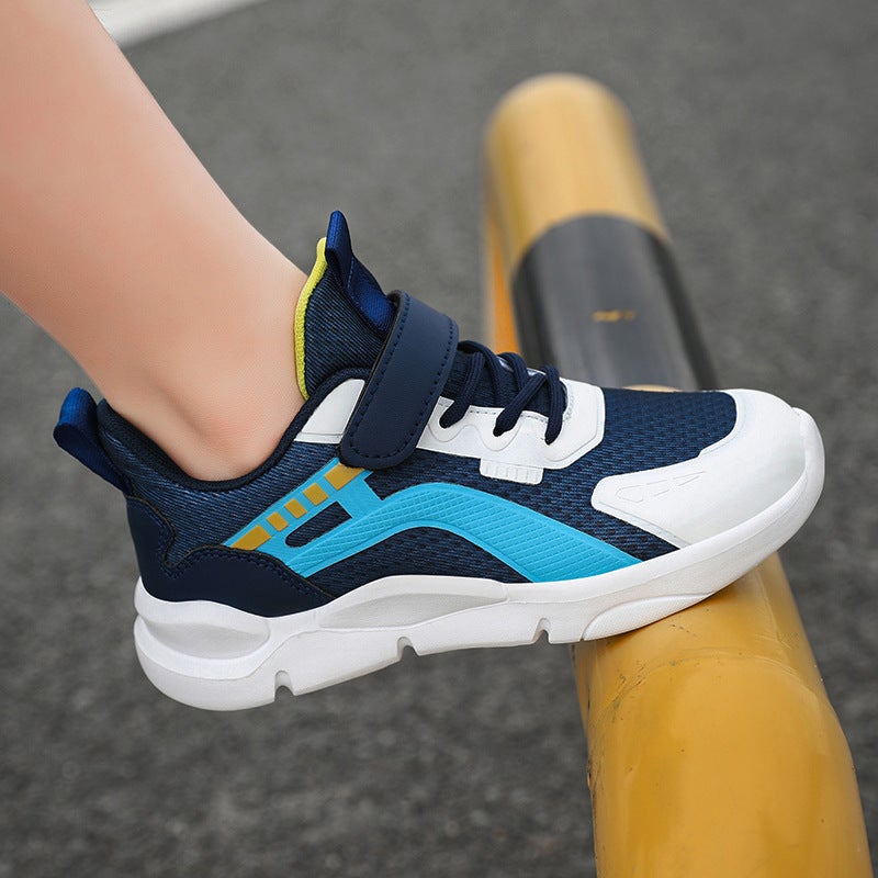 Mesh Sneakers Lightweight Flexible Sole Walking Shoes For Kids Indoor And Outdoor Activities - Image 1