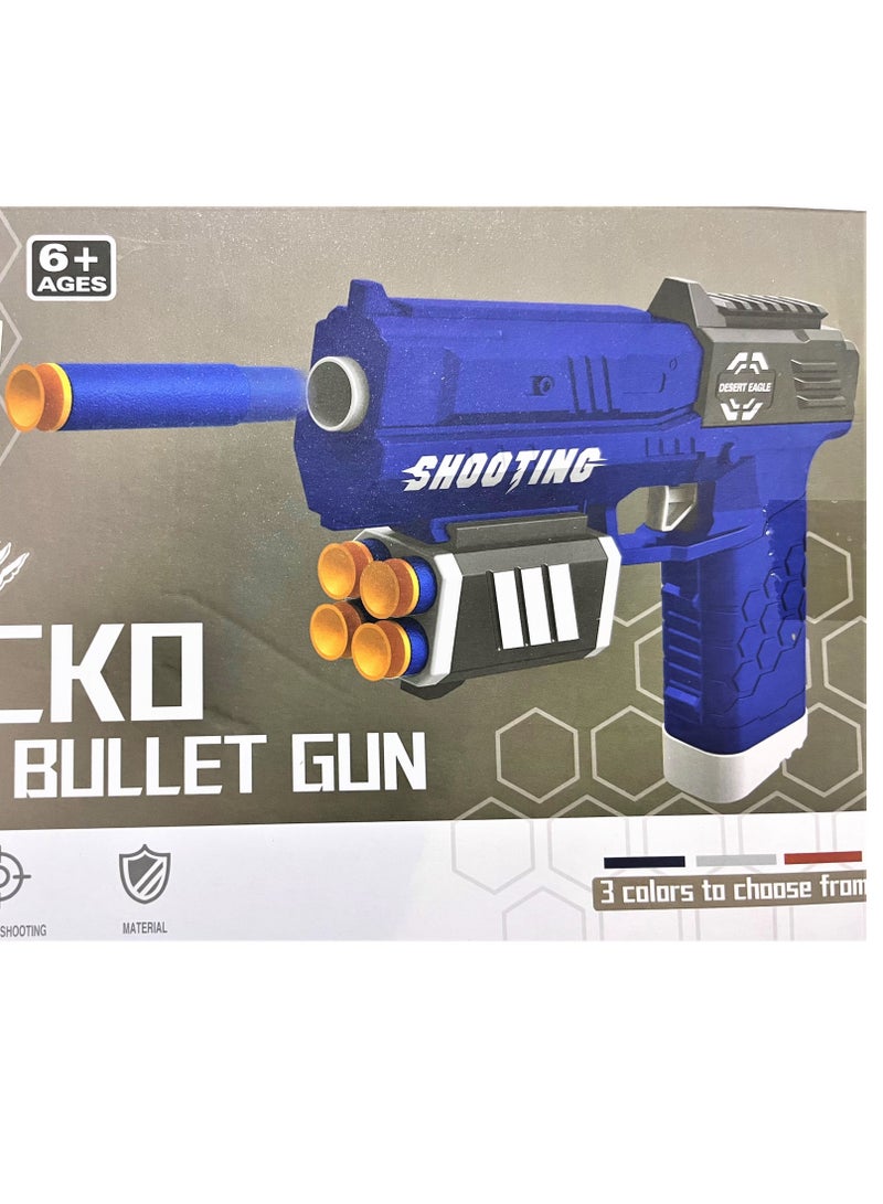 Blaze Storm High-Speed Electric Foam Dart Blaster - Automatic Shooting Toy Gun with Tactical Design - Blue - Image 2