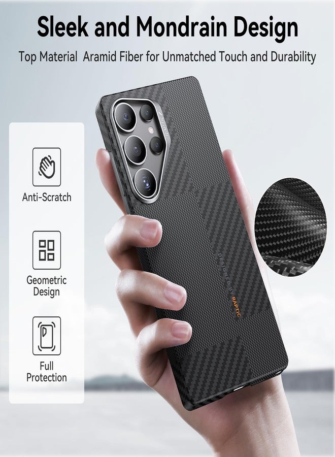 رابتيك ألياف أراميد رابتيك لهاتف S25 ألترا - أسود موندريان - Image 3