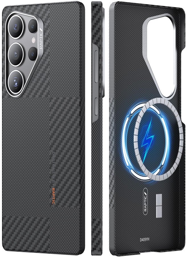 رابتيك ألياف أراميد رابتيك لهاتف S25 ألترا - أسود موندريان - Image 1