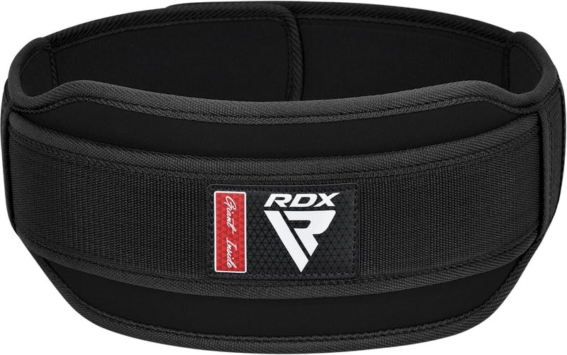 Rdx حزام رفع الأثقال RDX RX5 للرجال والنساء حزام رفع الأثقال الثقيل مع حشوة EVA سميكة ودبوس شد دوار لرفع الأثقال والسكوات والرفعة المميتة وتدريب الوزن متوسط - Image 3