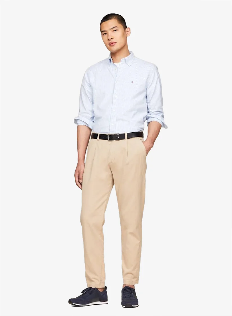 TOMMY HILFIGER Leather Sued Mix Runner Sneakers