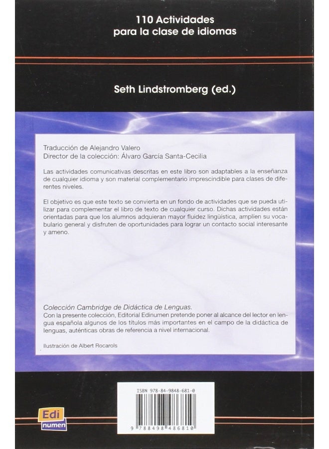 110 Actividades para la Clase de Idiomas: Coleccion Cambridge de Didactica de Lenguas  - Image 2