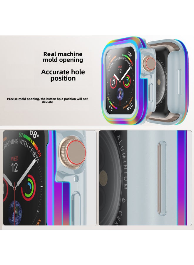 Chuangxin For Apple Iwacth9/8/7/6/5/4/se Ultra Apple Watch Case Metal Drop Protective Cover - Image 3
