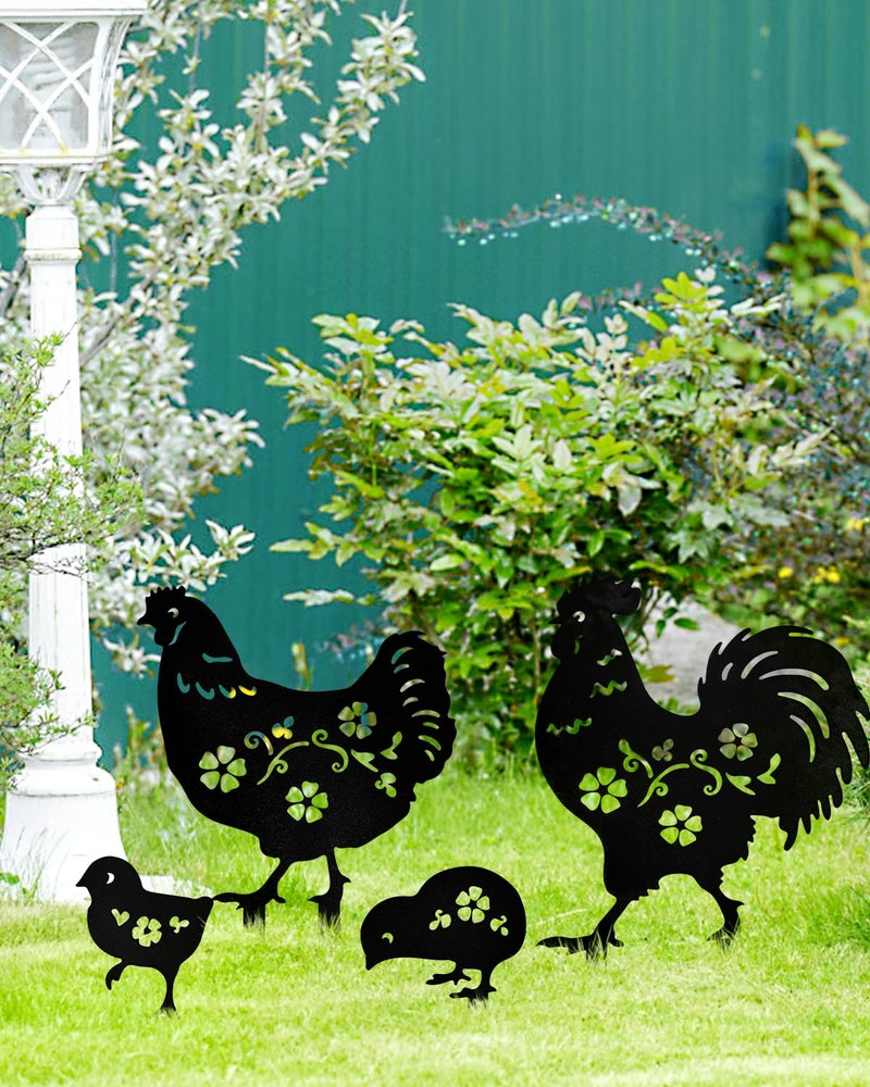 VICHTOP Chicken Garden Decor - Image 4