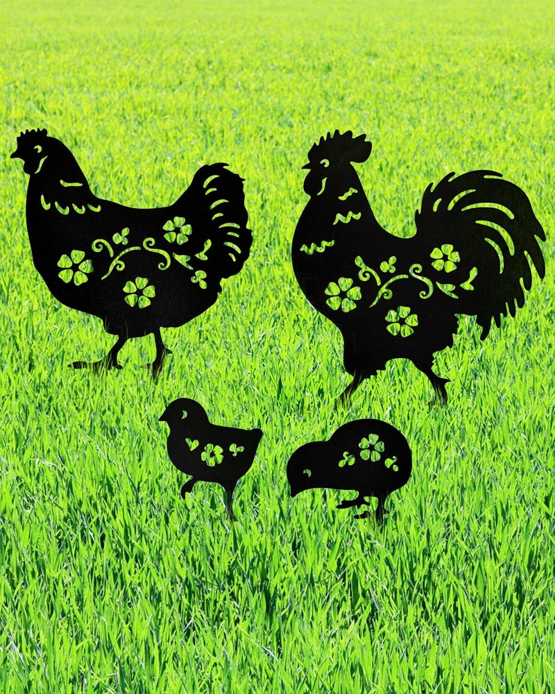 VICHTOP Chicken Garden Decor - Image 1