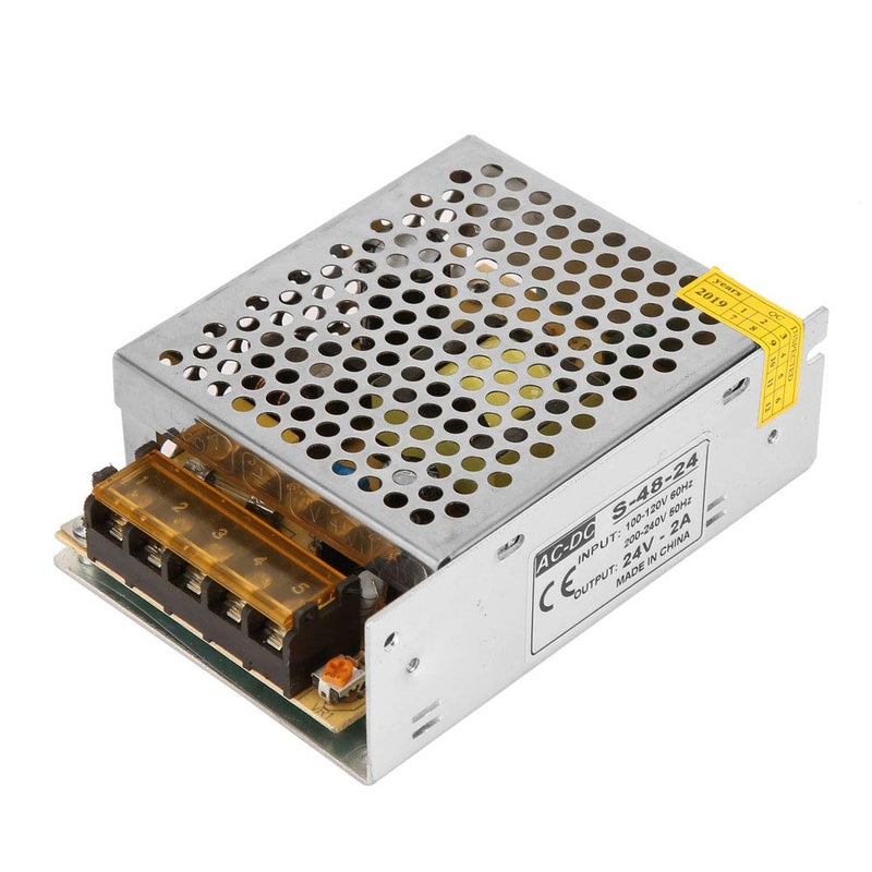 klarako Lights 1Pc Constant led Converters,110V220V AC 24V2A Strip Switching Power Supply Driver Voltage Converter - Image 2