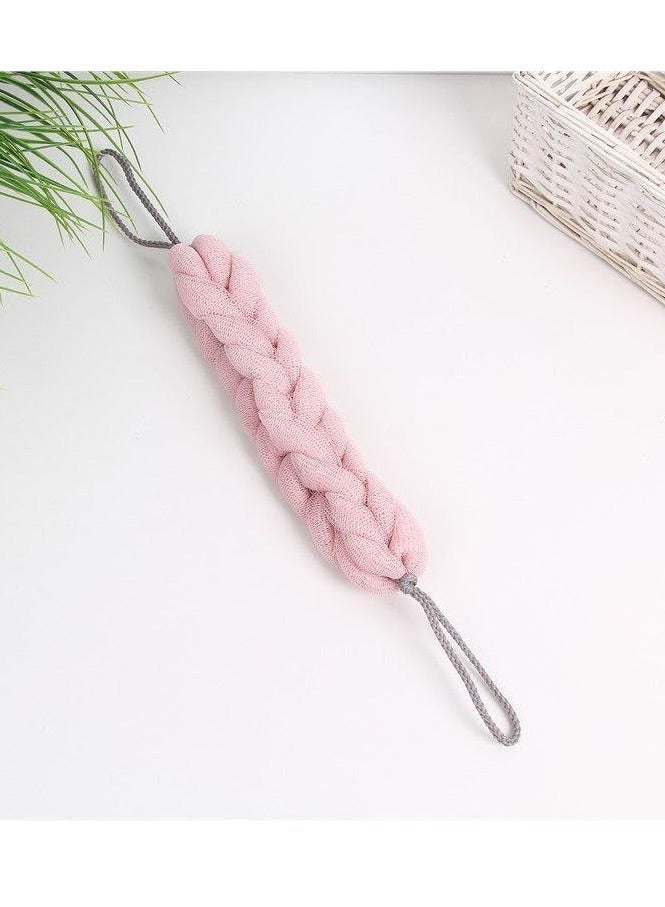Dollar A loofah sponge for adults and children to exfoliate and soothe the skin, removing dead skin cells - pink - Image 3