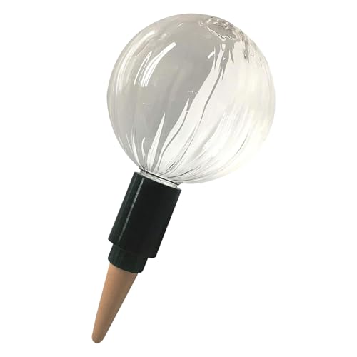 Blumat Glass Plant Self Watering Globes,Automatic Houseplant Drip Irrigation for Indoor Plants, Hanging Plants, Houseplants, Plant Garden Accessories,Vacation Plant Savers,Large Globe Small Adapter - Image 1