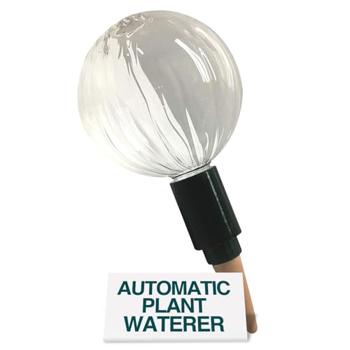 Blumat Glass Plant Self Watering Globes,Automatic Houseplant Drip Irrigation for Indoor Plants, Hanging Plants, Houseplants, Plant Garden Accessories,Vacation Plant Savers,Large Globe Small Adapter - Image 2