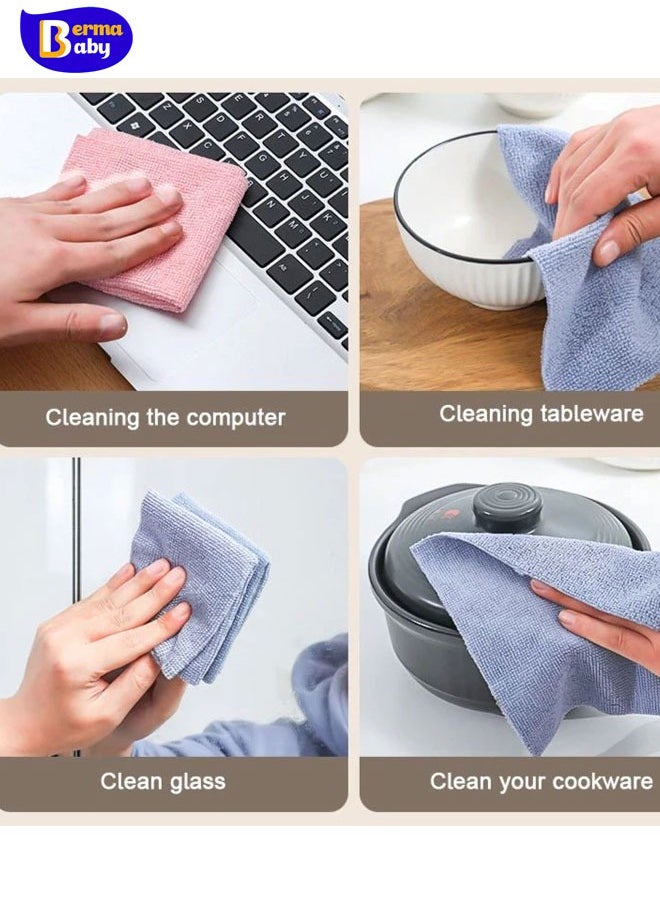 20PCS/Box Microfiber Towel Absorbent Kitchen Cleaning Dishcloth Non-stick Oil Dish Rags Napkins Tableware Home Cleaning Towels - pzsku/Z97ED99917BE2448E4029Z/45/_/1731484410/11957672-3ad4-412a-9f0e-c5cde2934043