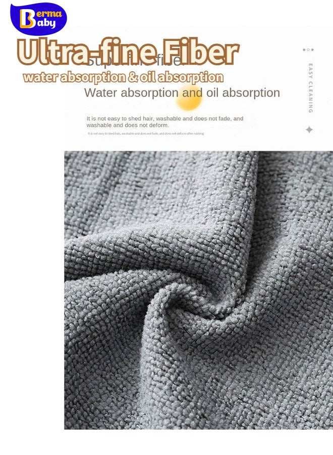 Berma Baby 20 قطعة/صندوق مناشف من الألياف الدقيقة الماصة لتنظيف المطبخ، مناديل غير لاصقة لتنظيف الأطباق والزيت، مناديل أدوات المائدة، مناشف تنظيف المنزل - Image 5