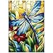 Artinhand Great Jigsaw Puzzles for Adults 300 Pieces Stained Glass Dragonfly Puzzles for Adults Toys Gift Family Decoration Kids Puzzle - Image 2
