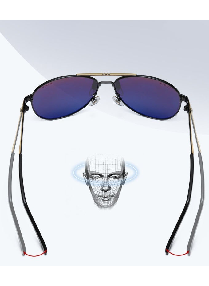 BMW New Fashionable Taste and Comfort Sunglasses ,Cycling Sunglasses,Protects You from UV Rays Metal High-end Sunglasses - Image 4