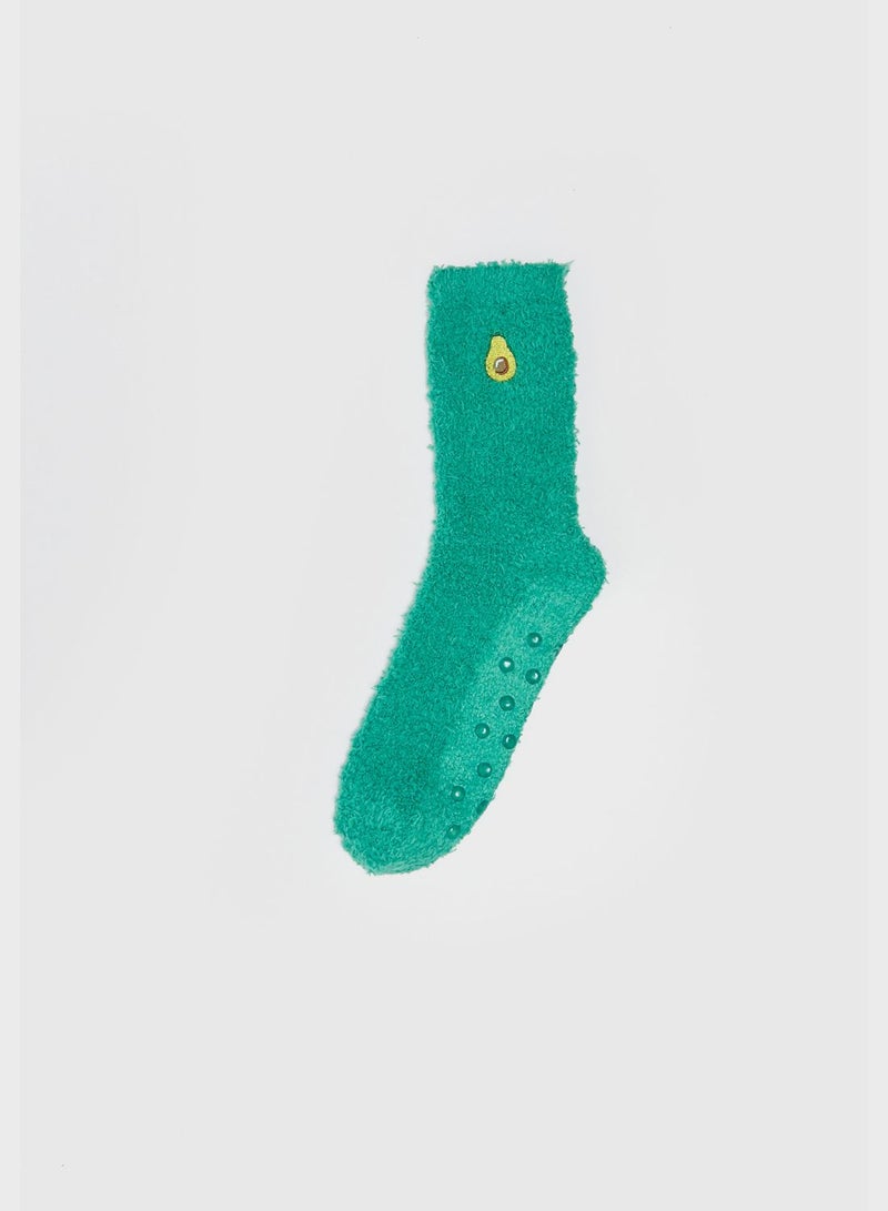 LC WAIKIKI Embroidered Crew Socks - Image 2