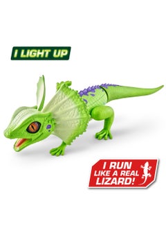 ROBO ALIVE ZURU ROBO ALIVE Robotic Pet Frilled Neck LIZARD for Ages 3+ (Green)  - Image 2