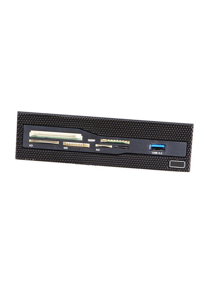 5.25 inch Multi-Function Front Panel Expansion Hub with USB 3.0 Port CF/SD/XD/MS/M2/TF Card Readers