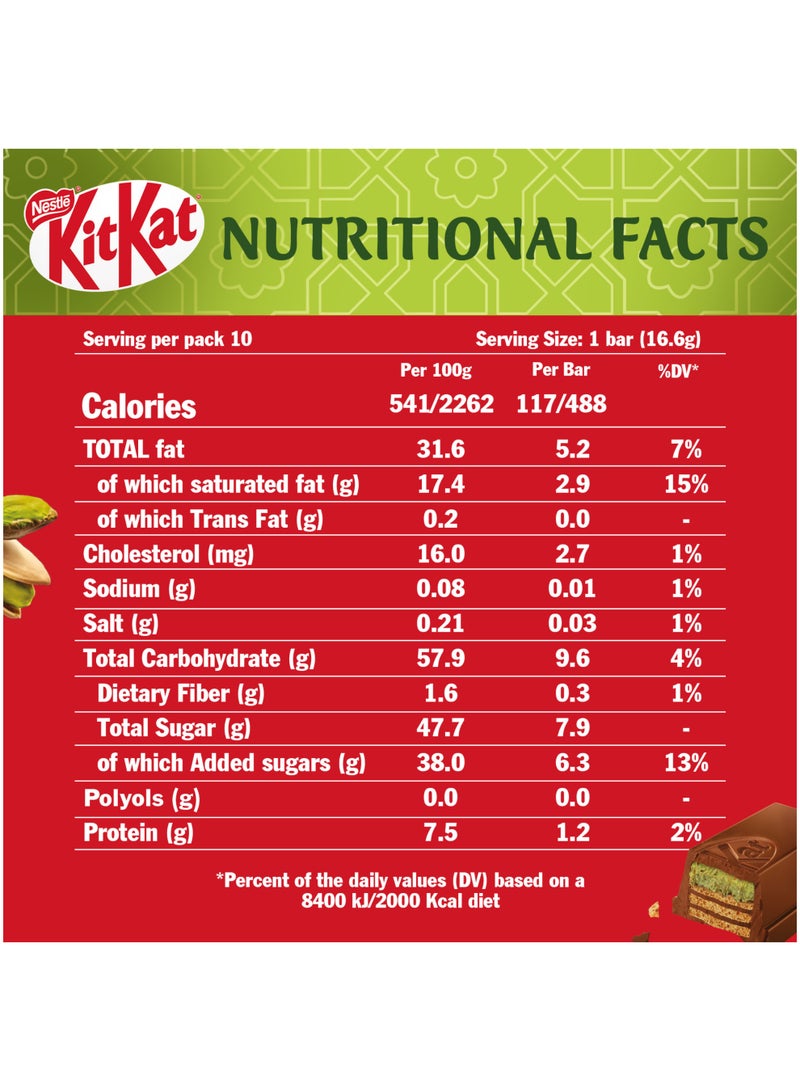 KitKat Mini Chunky Viral Pistachio Kunafa Chocolate Bag - Image 3