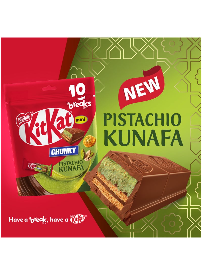 KitKat Mini Chunky Viral Pistachio Kunafa Chocolate Bag - Image 5