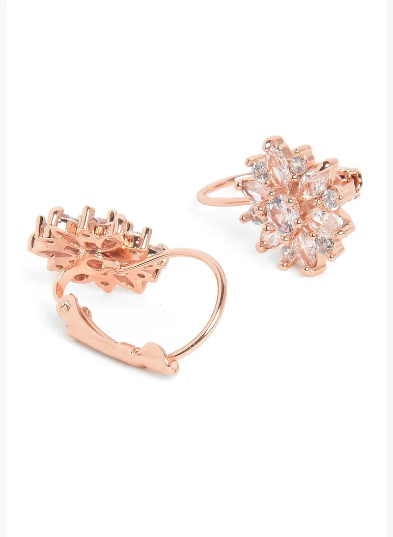 SOHI Crystal Shaped Earrings