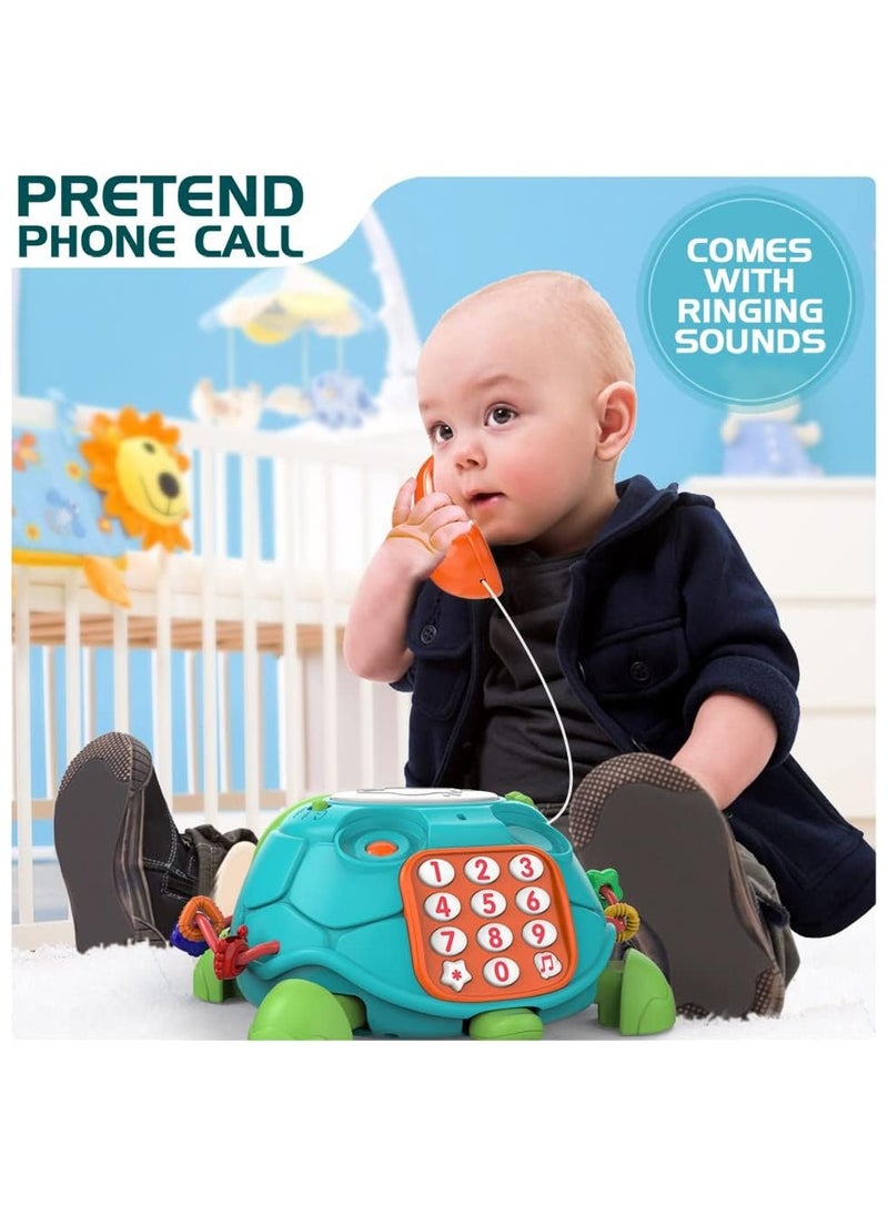 Generic Baby Toys 6 to 12 Months, Musical Turtle Crawling Baby Toys for 12-18 Months, Early Learning Educational Toy with Light & Sound, Birthday Toy for Infant Toddler Boy Girl 7 8 9 10 11 month 1-2 Year Old  - Image 5