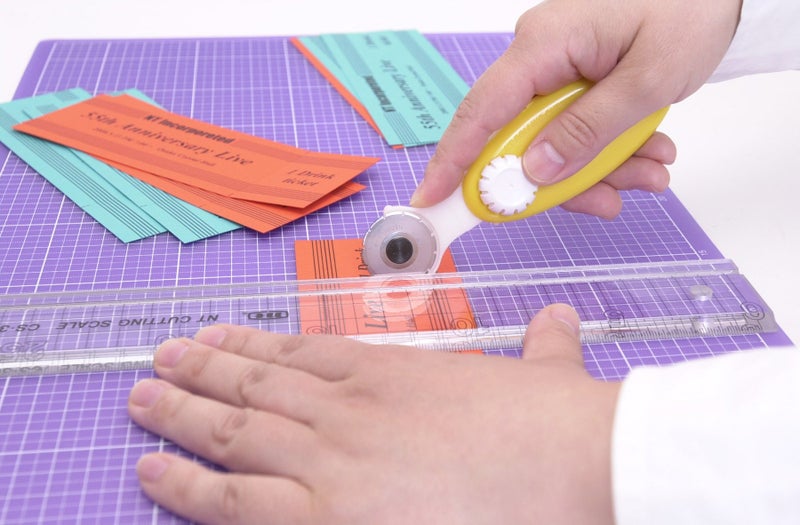 Lion NT Cutter Retractable Blade Rotary Perforating Cutter, 1 Cutter (SK-2P) - Image 3