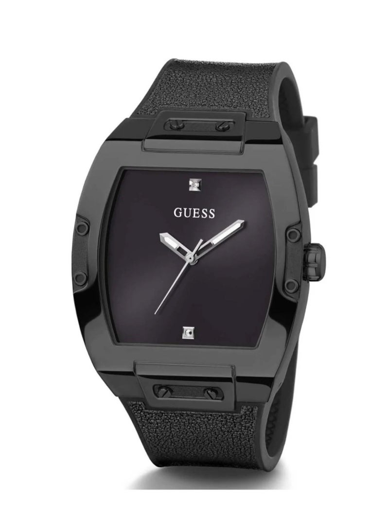 GUESS Men's Analog Black Dial Watch GW0386G1 43mm - Image 4
