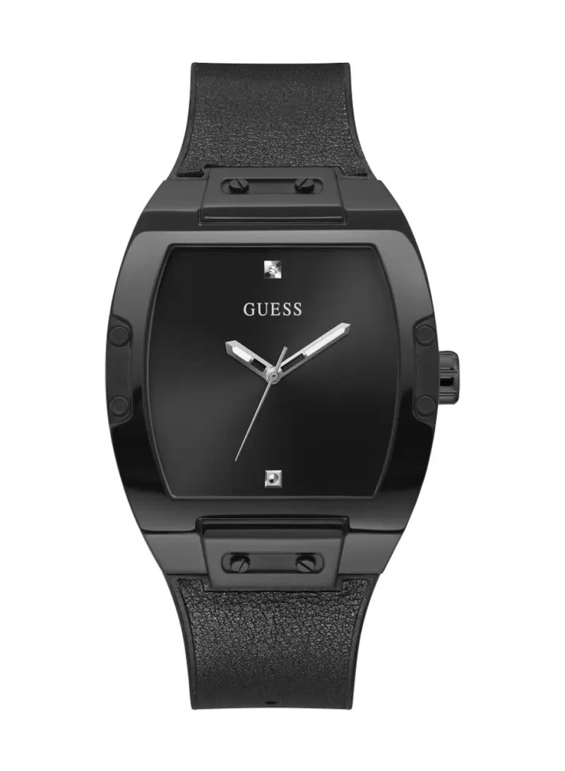 GUESS Men's Analog Black Dial Watch GW0386G1 43mm - Image 1