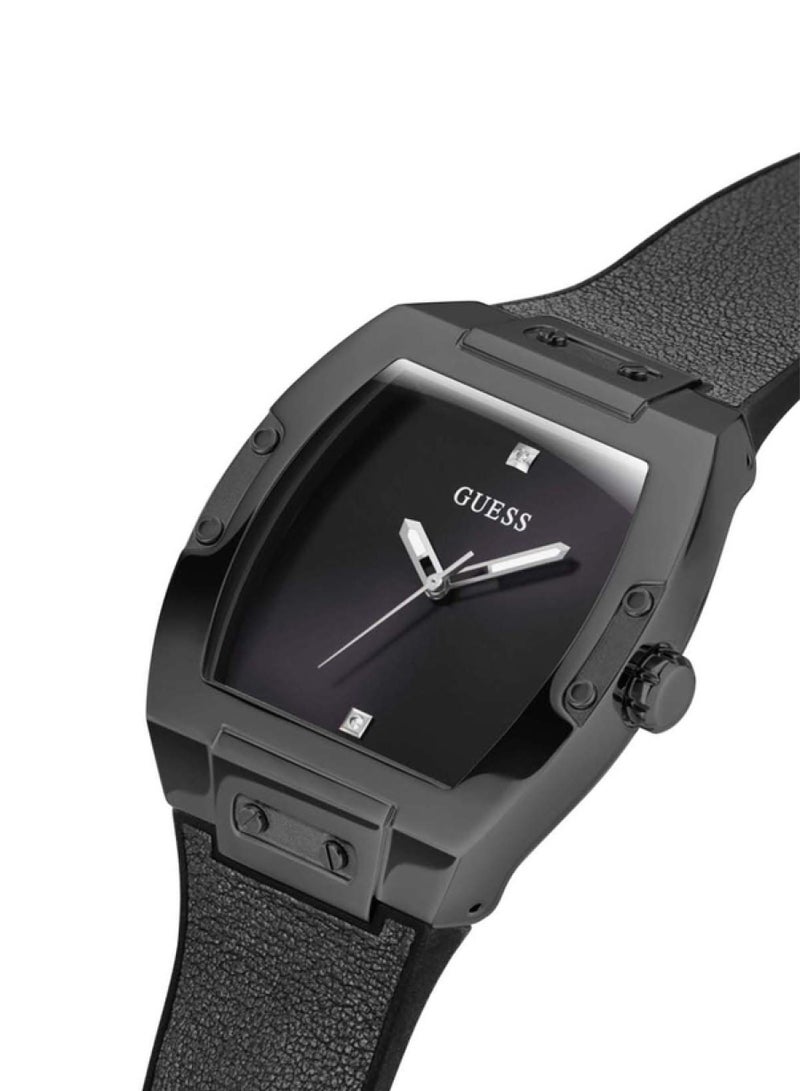 GUESS Men's Analog Black Dial Watch GW0386G1 43mm - Image 5