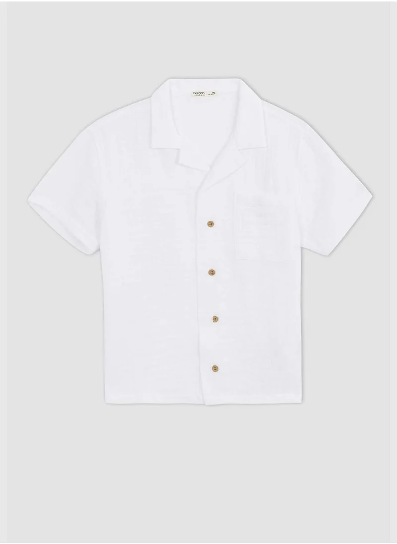 DeFacto Regular Fit Short Sleeve Shirt