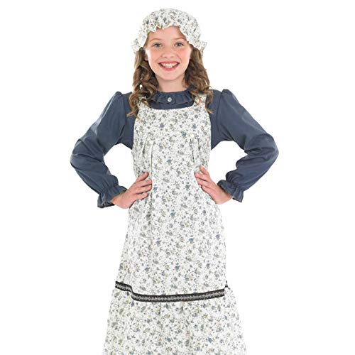 fun shack Colonial Costume Girls, Orphan Girl Costume, Pioneer Costumes Girls, Victorian Girl, Halloween Costumes for Kids, Medium - Image 2