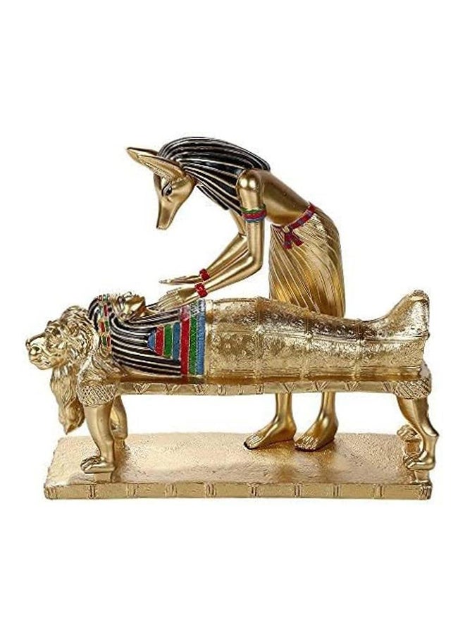Generic Tutankhamun And Anubis Statue Antiques 