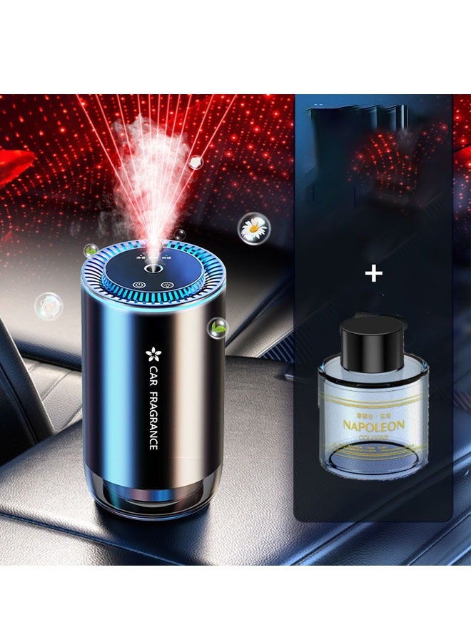 Bukela Smart Car Air Freshener with Star Projector, 180ML Large Capacity 8 Months car diffusers for essential oils. Auto On/Off, Adjustable Intensity for car and home - Image 1
