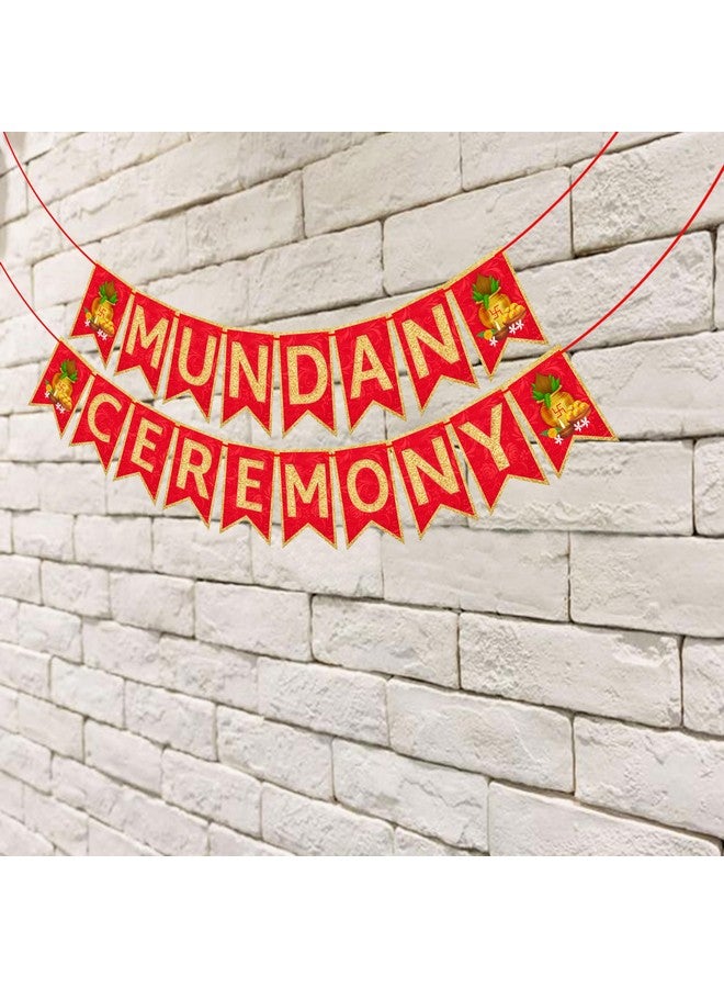 Wobbox My First Hair Cut Banner, Mundan Ceremony Banner, Mundan Ceremony Decoration Items (FP4616) - Image 4