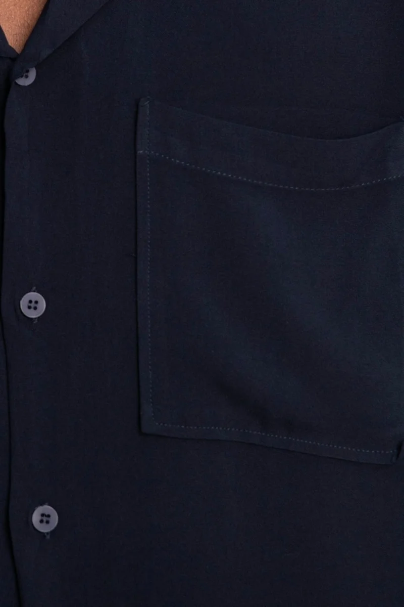 تودورس Relax Fit Short Sleeve Viscose Comfortable Fabric Open Collar Sports Shirt