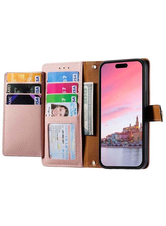 اس-توب جراب هاتف جلدي بسحاب مع حبل لهاتف iPhone X / XS Love - Image 4