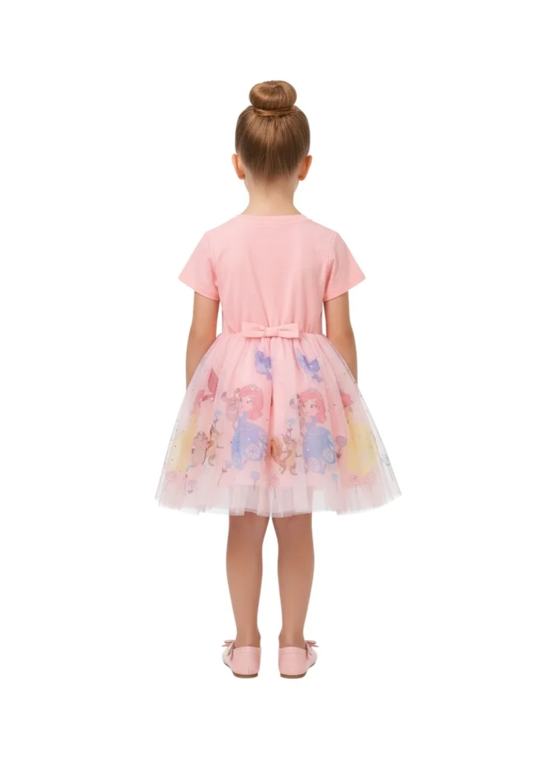 Bidani  Elsa and Anna Winter Queen Pink Dress for Women | Best Price UAE