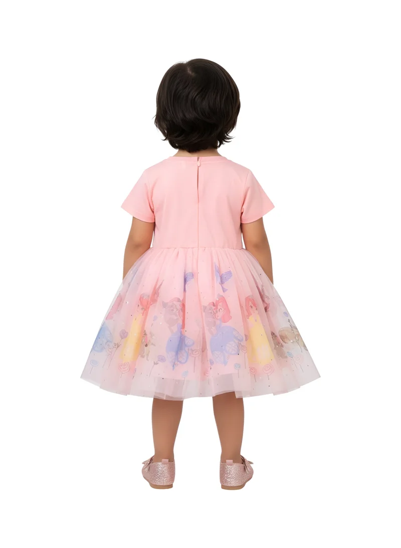 Bidani  Elsa and Anna Winter Queen Pink Dress for Women | Best Price UAE