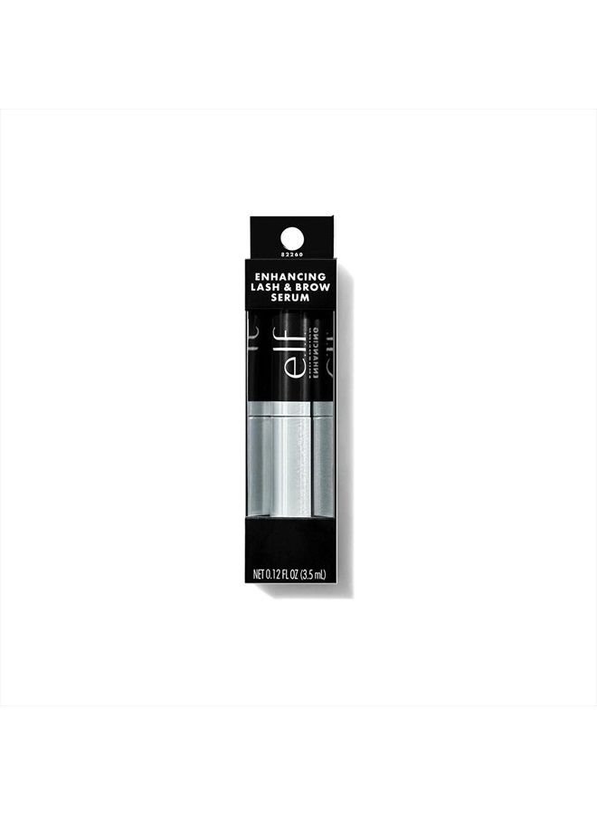 elf Enhancing Lash & Brow Serum, Promotes Longer-Looking Lashes & Brows, Nourishing & Conditioning Formula, Clear, 0.12 Fl Oz (3.5mL) - Image 5