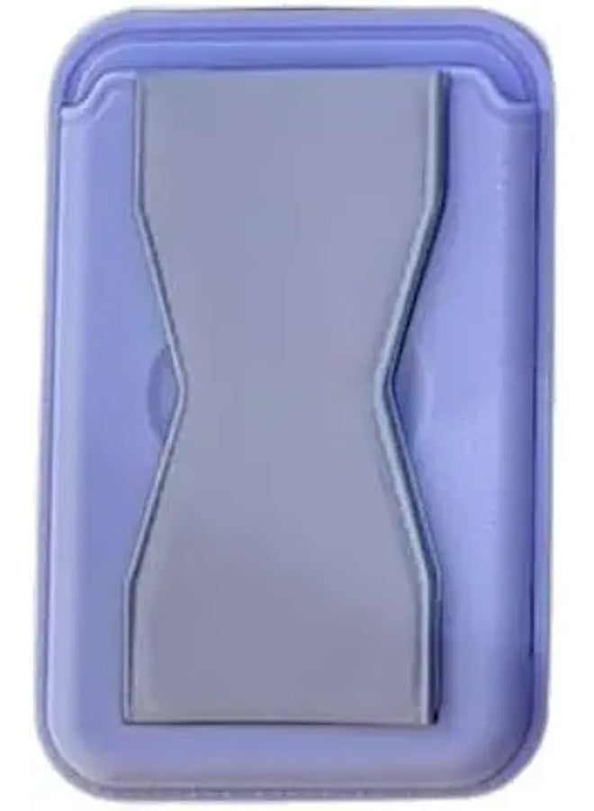 NEXT STORE Magnetic Wallet with Stand, Eco-Friendly PU Card Holder Compatible with iPhone 13, Periwinkle - Image 2