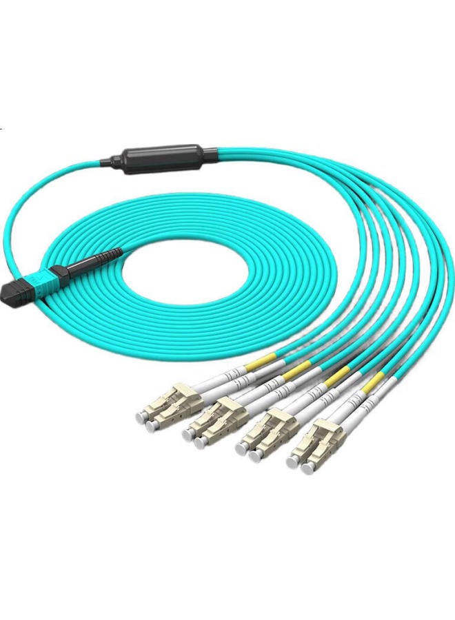 Timon Mpo Fiber Optic Patch Cable, 10 Gigabit Multi-mode 8-core Female B-polarity, 40g Optical Module Mtp Patch Cable Bundling 3 Fiber Optic Cable 3 Meters Tm-8mpo - Image 2