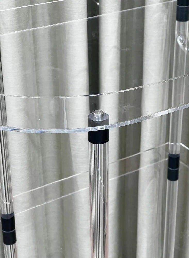 إستلو عربة تقديم عصرية مصنوعة من الأكريليك الشفاف - Image 5