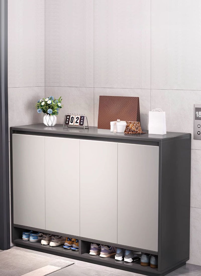 Sharpdo Large Capacity Shoe Cabinet Storage Cabinet, Household Furniture Removable Shelves 120*32*100CM - Image 1