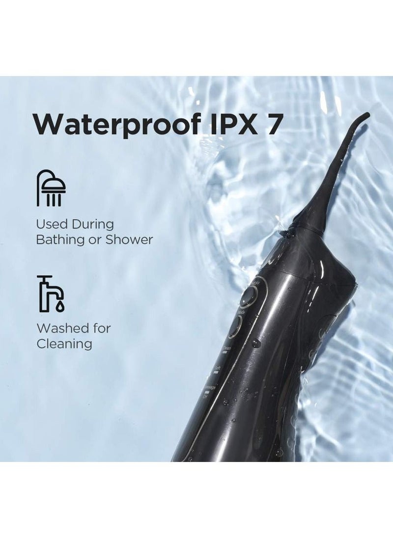 Fairywill - Portable Oral Irrigator USB Rechargeable Dental Water Flosser Jet Irrigator Dental Teeth Cleaner 3 Modes 300ML - Image 1