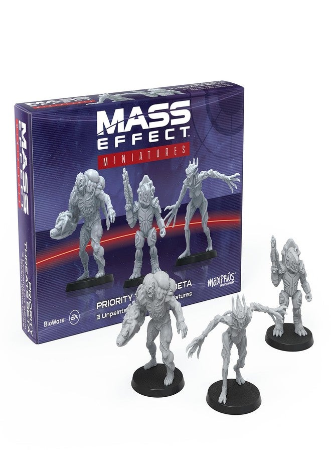 Modiphius Mass Effect Priority Threats Beta Resin Collectors Miniature Set - Upgrade Your Game with Tabletop Miniatures! Ages 14+, 1-4 Players, 45-90 Min Playtime, Made by Modiphius Entertainment - Image 1