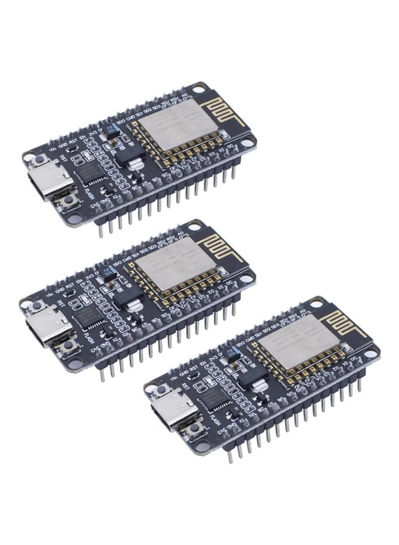 3 جهاز كمبيوتر شخصي ESP8266 NodeMCU USB-C واي فاي إنترنت الأشياء مجلس تطوير - Image 1