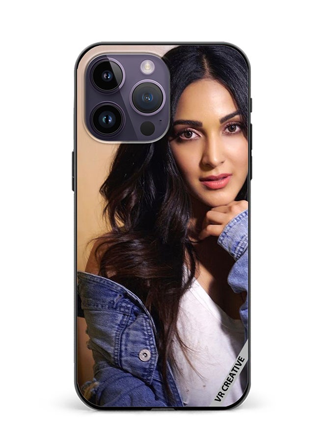 VR CREATIVE Protective Case Cover For Apple iPhone 16 Pro Max Bollywood Actress Rashmika Mandanna Design Multicolour