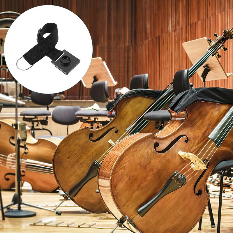 ROSENICE Cello Endpin Anchor Anti-Slip Pad Non-Skid Mat Floor Protector for Cello Stability during Practice and Concerts 21.65X3.14 Inches - Image 5