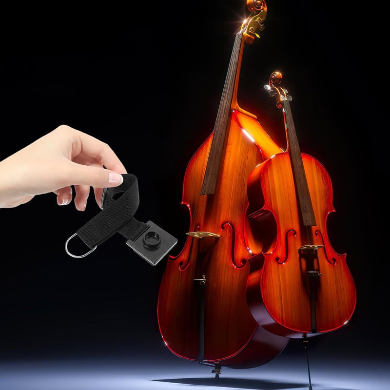 ROSENICE Cello Endpin Anchor Anti-Slip Pad Non-Skid Mat Floor Protector for Cello Stability during Practice and Concerts 21.65X3.14 Inches - Image 3